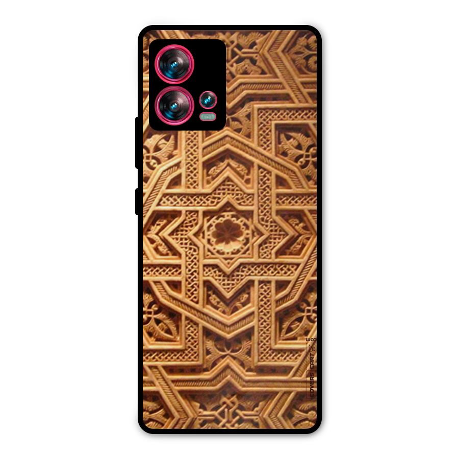 Archaic Wall Metal Back Case for Motorola Edge 30 Fusion