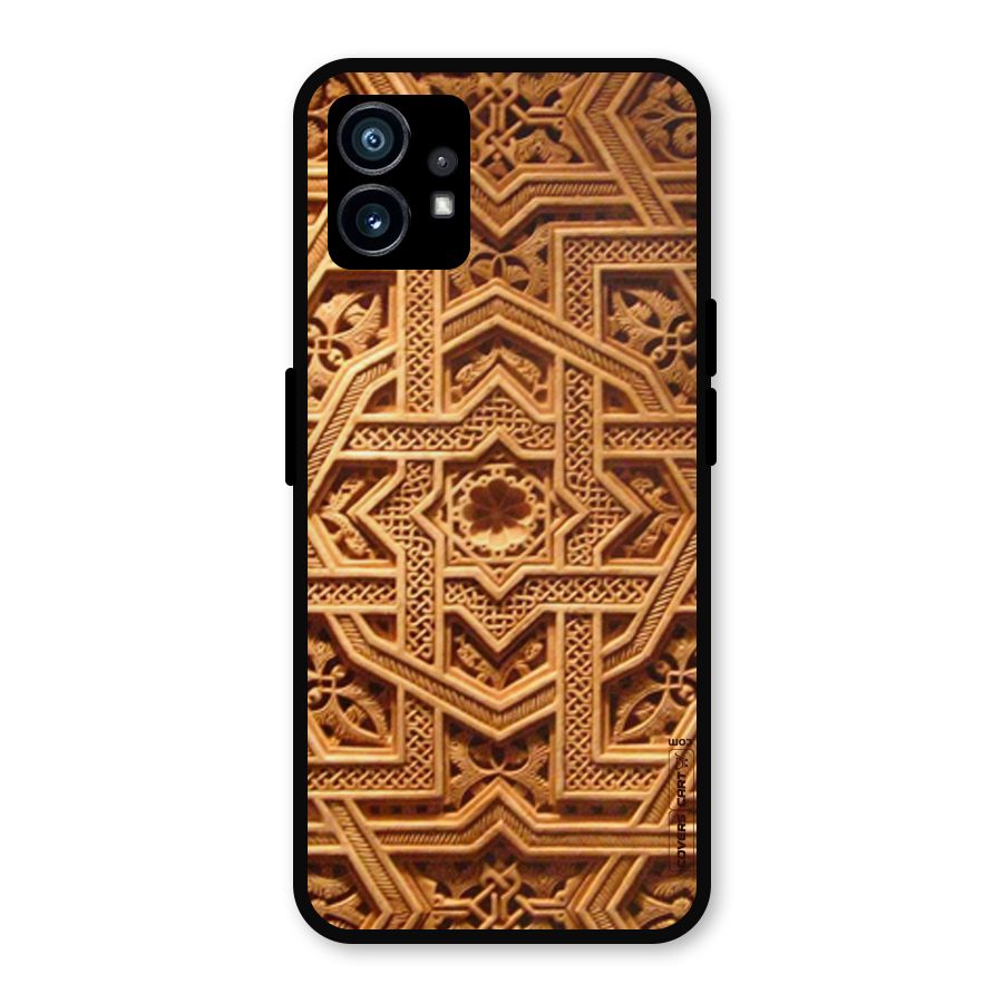 Archaic Wall Metal Back Case for Nothing Phone 1