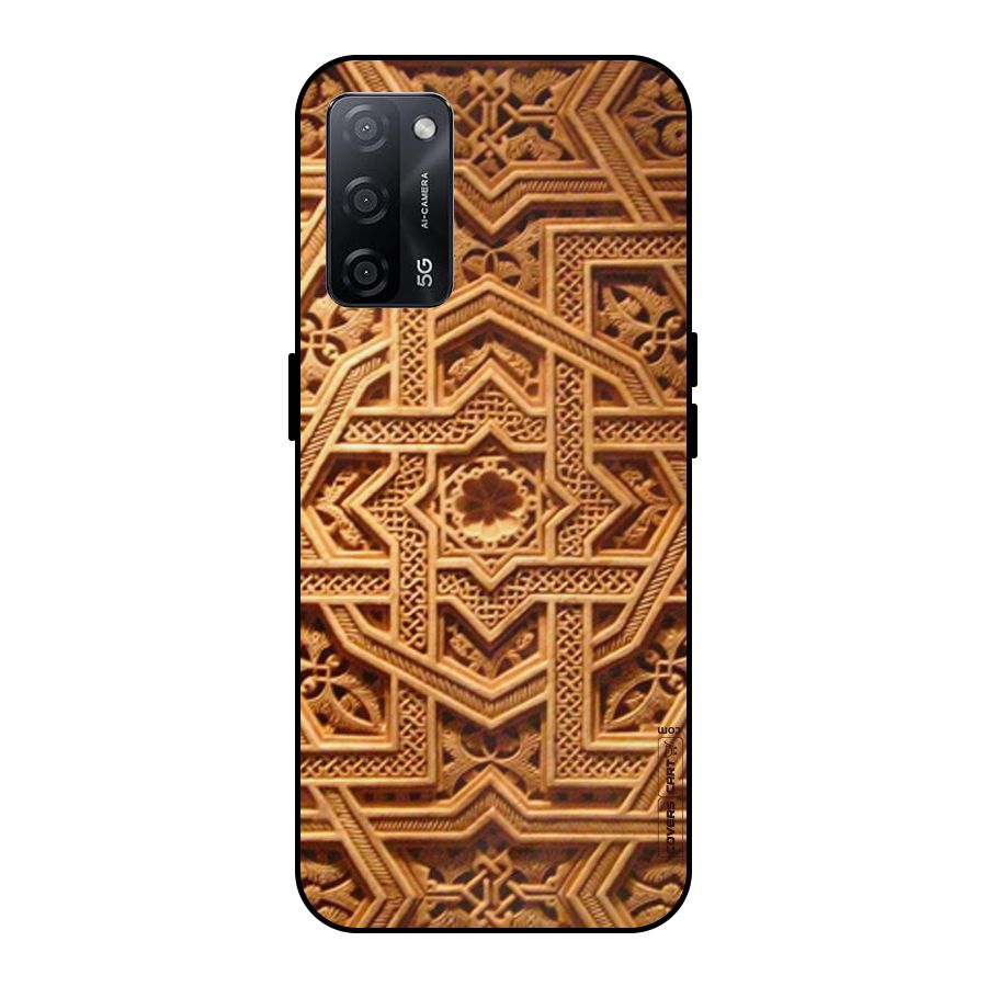 Archaic Wall Metal Back Case for Oppo A53s 5G