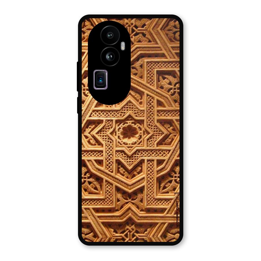 Archaic Wall Metal Back Case for Oppo Reno10 Pro Plus
