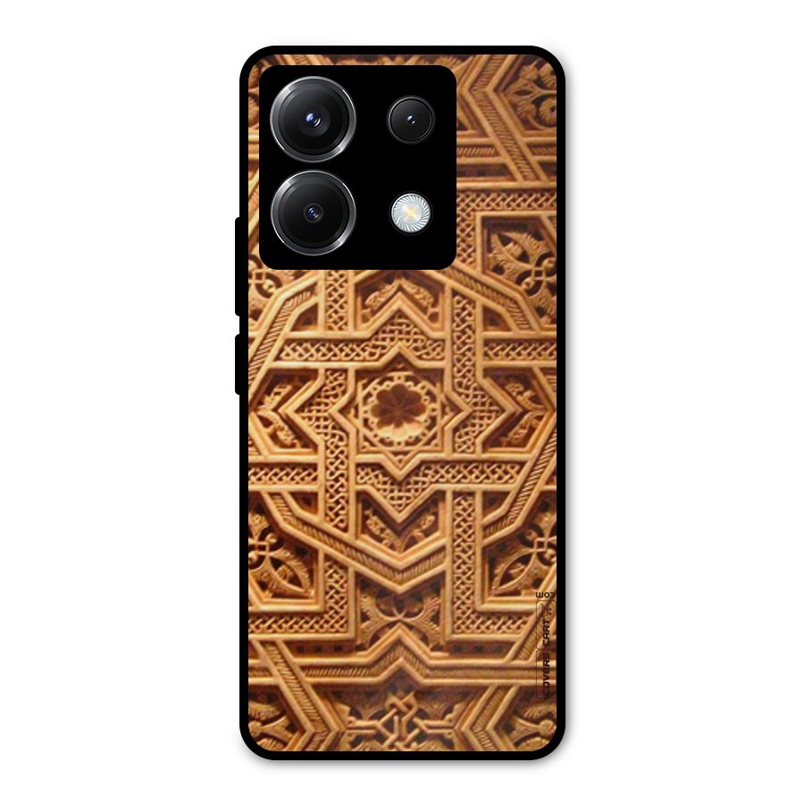 Archaic Wall Metal Back Case for Poco X6