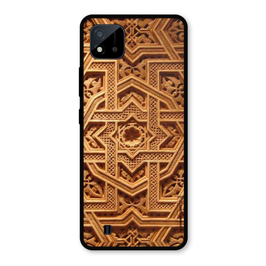 Archaic Wall Metal Back Case for Realme C11 2021