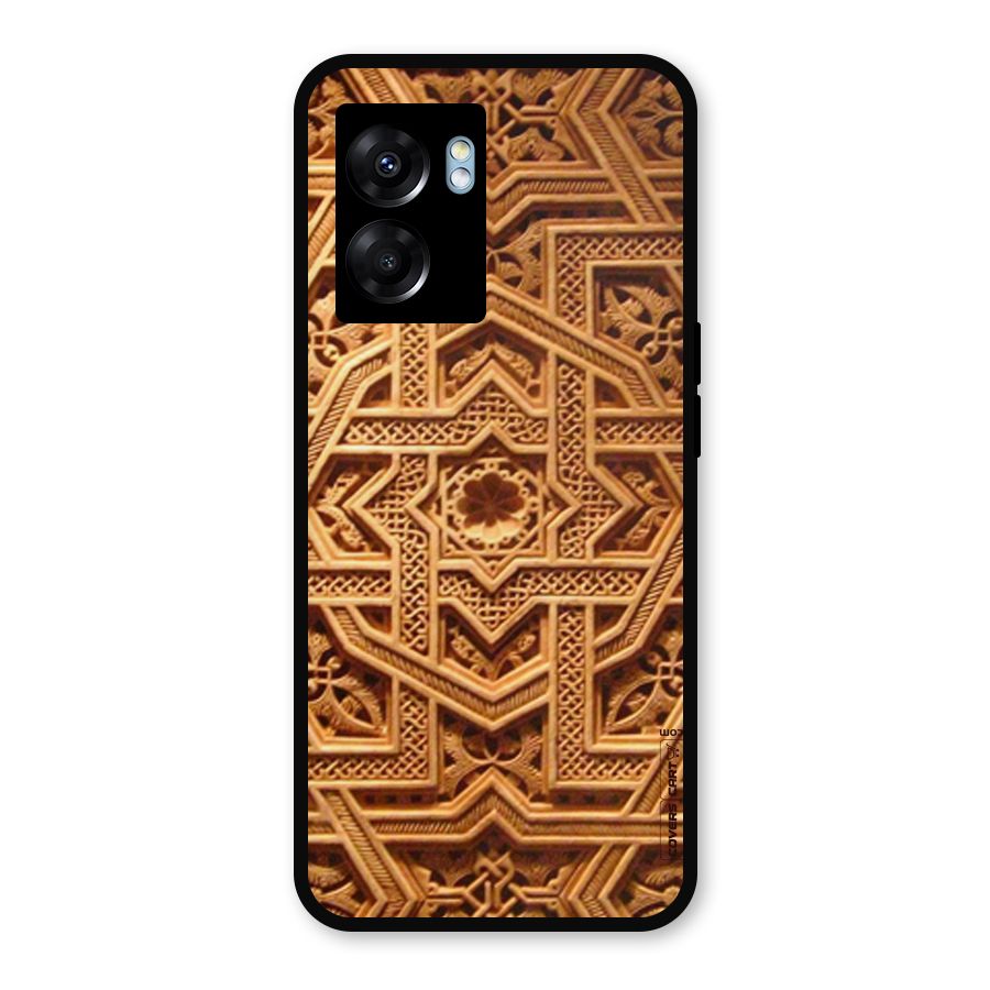 Archaic Wall Metal Back Case for Realme Narzo 50 5G