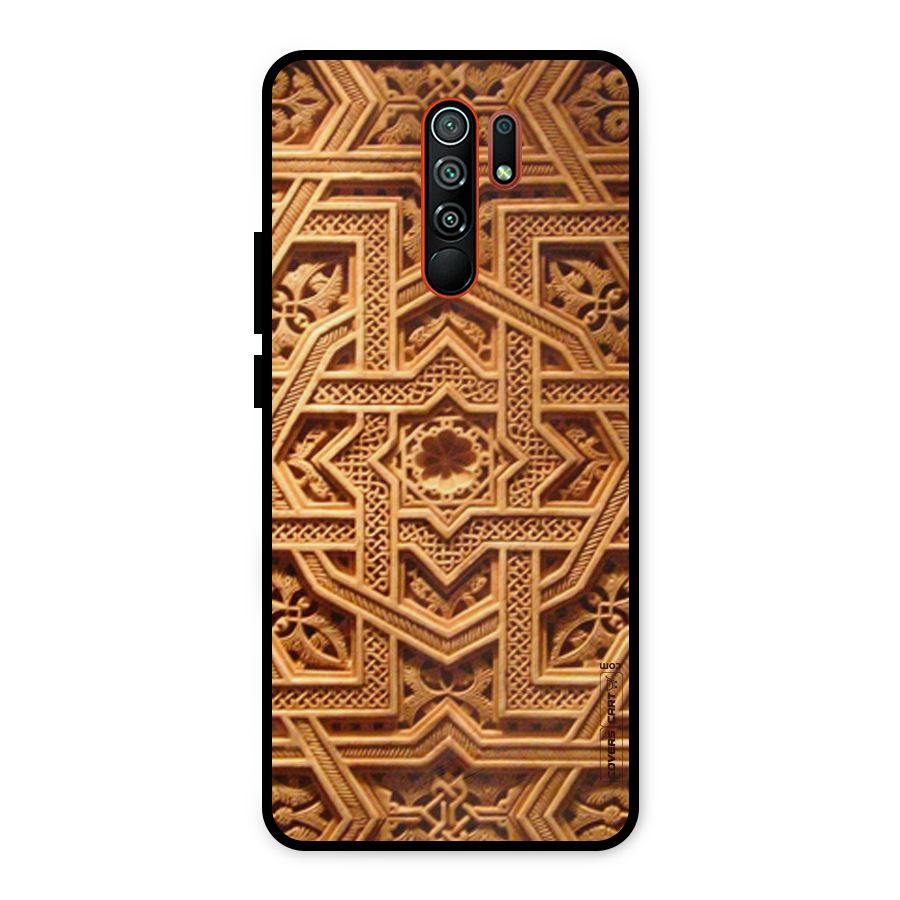 Archaic Wall Metal Back Case for Redmi 9 Prime