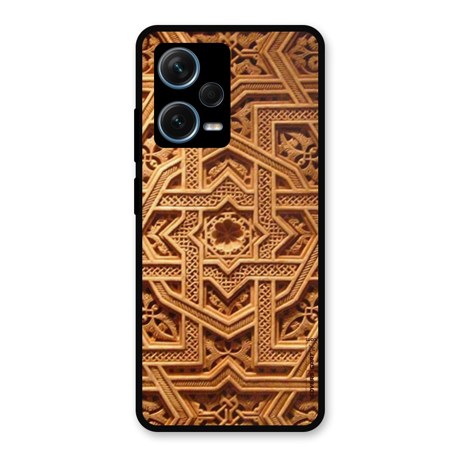 Archaic Wall Metal Back Case for Redmi Note 12 Pro Plus 5G