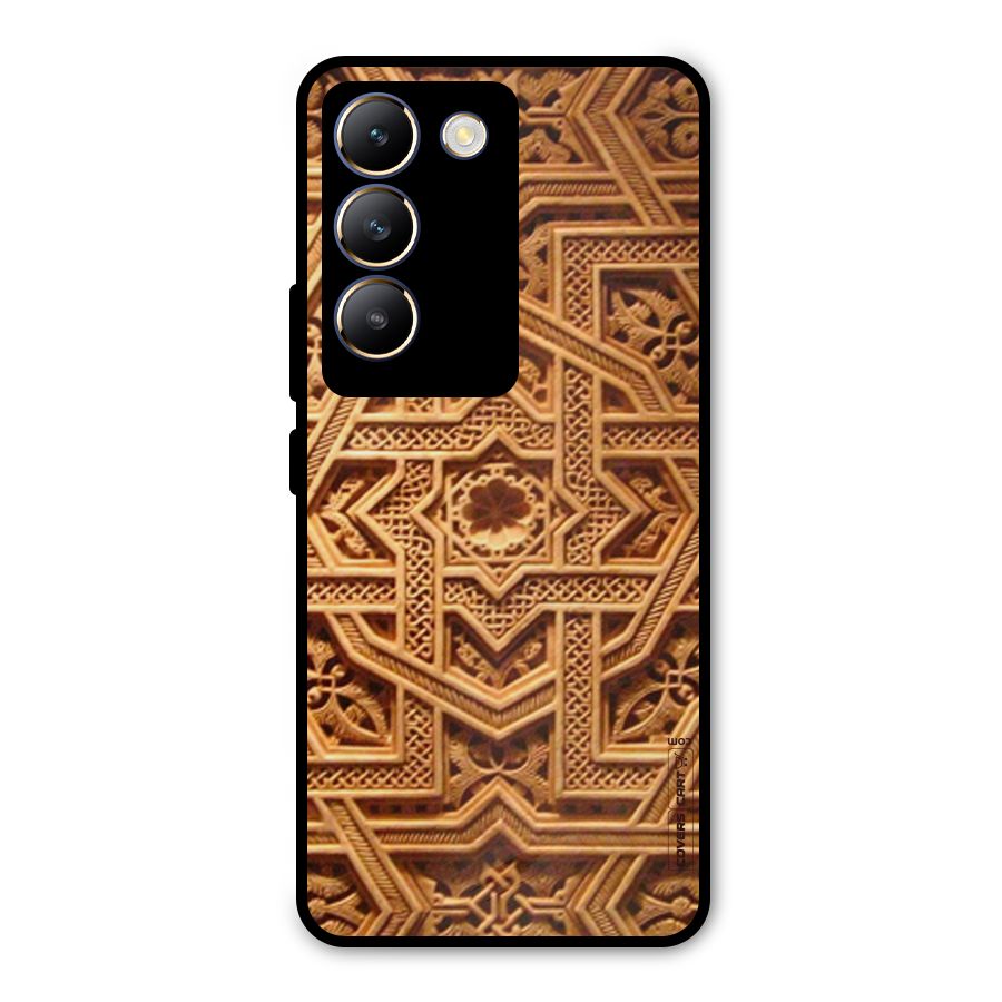 Archaic Wall Metal Back Case for Vivo T3 5G