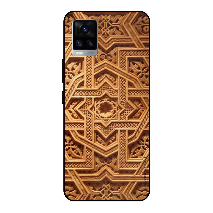 Archaic Wall Metal Back Case for Vivo V20 2021
