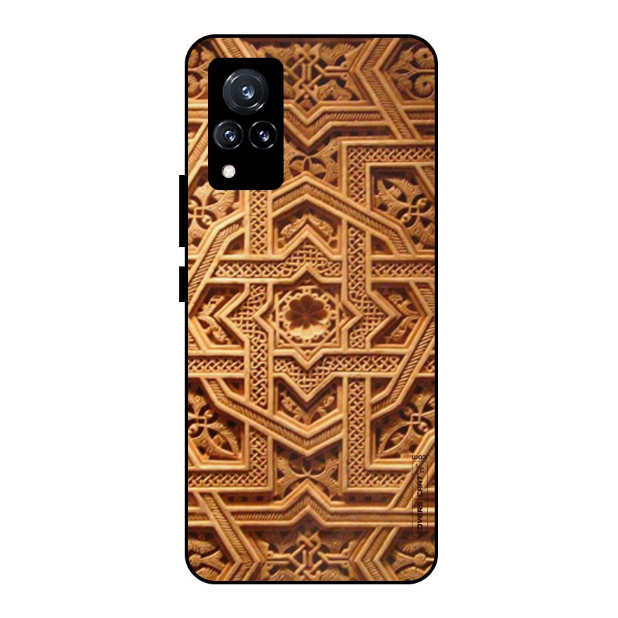 Archaic Wall Metal Back Case for Vivo V21 5G