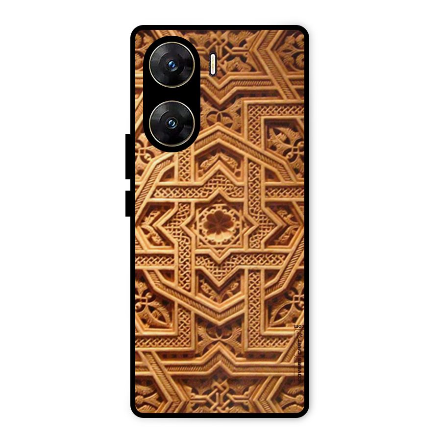 Archaic Wall Metal Back Case for Vivo V29e
