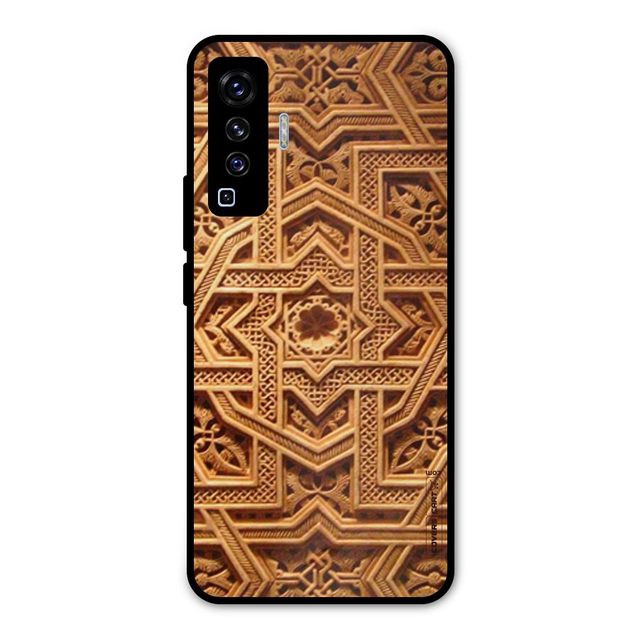 Archaic Wall Metal Back Case for Vivo X50