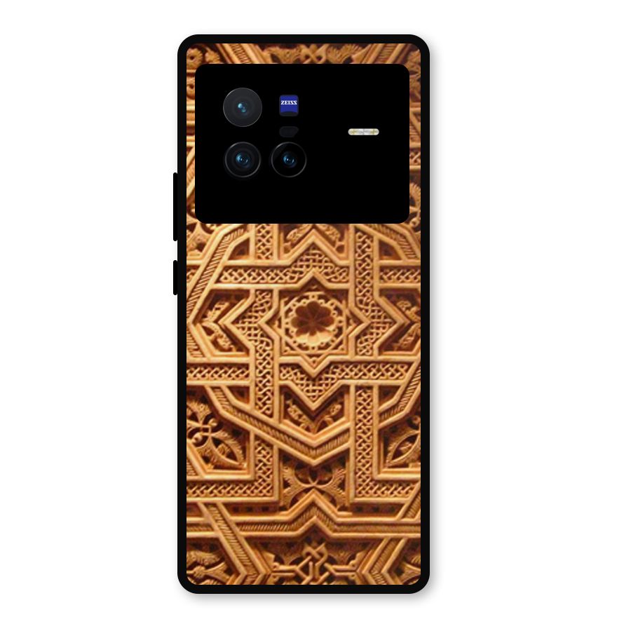 Archaic Wall Metal Back Case for Vivo X80
