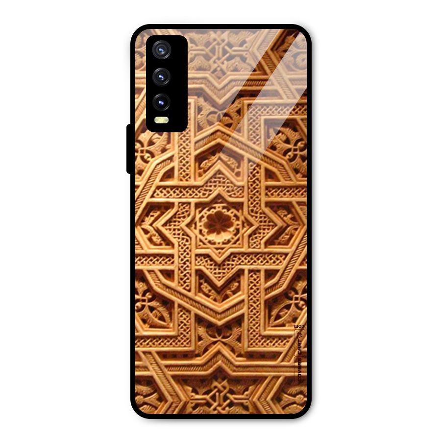 Archaic Wall Metal Back Case for Vivo Y20i