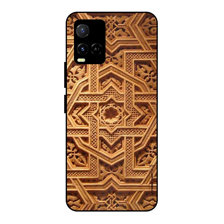 Archaic Wall Metal Back Case for Vivo Y21A