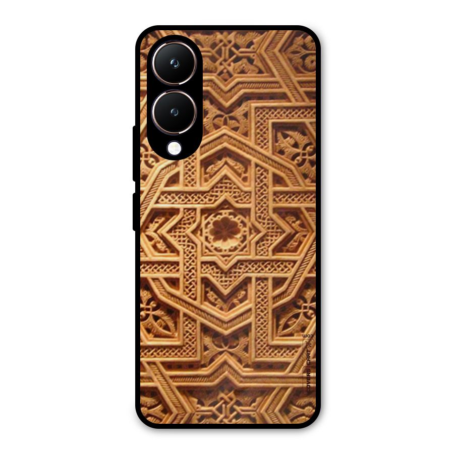 Archaic Wall Metal Back Case for Vivo Y28