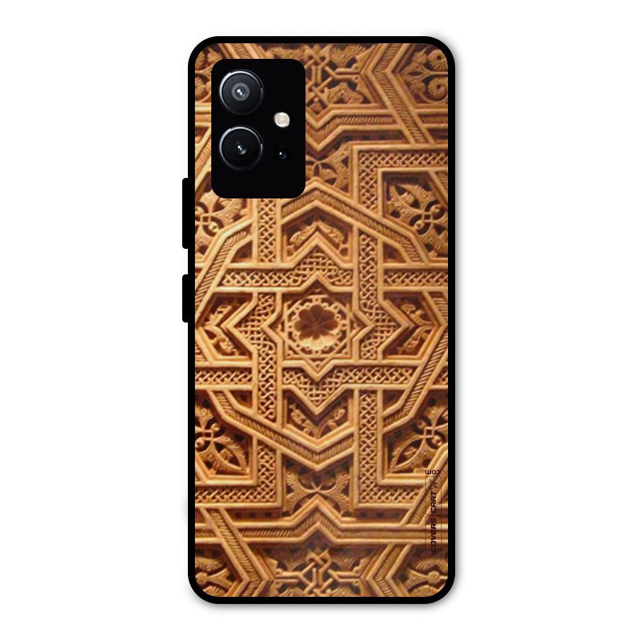 Archaic Wall Metal Back Case for Vivo Y75 5G