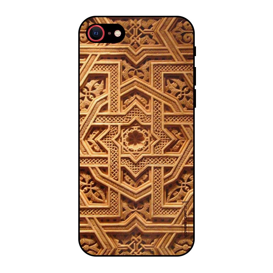 Archaic Wall Metal Back Case for iPhone SE 2020