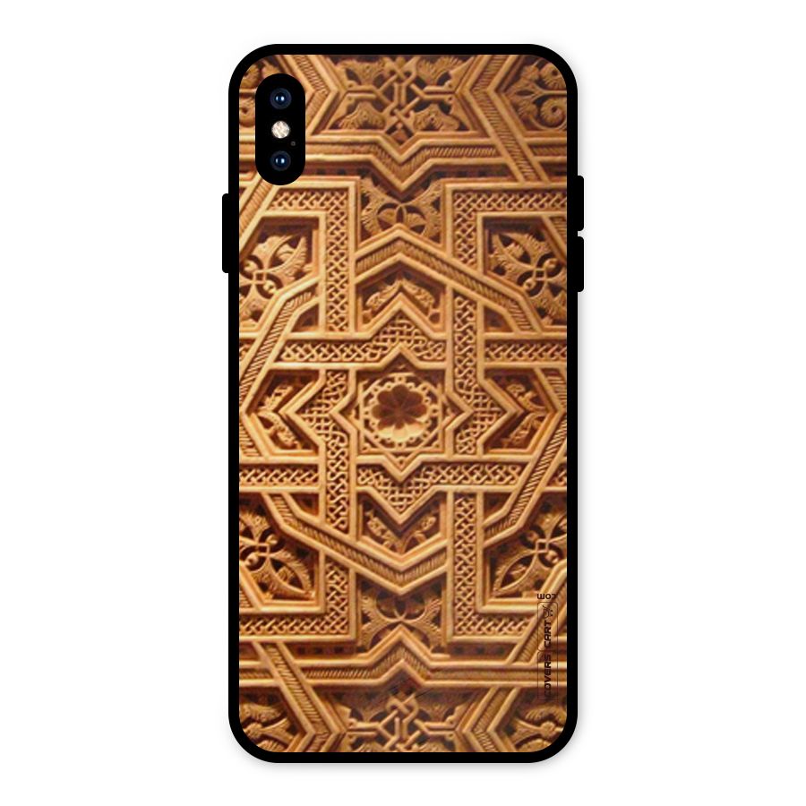 Archaic Wall Metal Back Case for iPhone XS Max