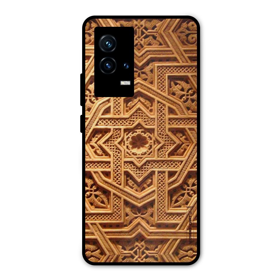 Archaic Wall Metal Back Case for iQOO 9 5G