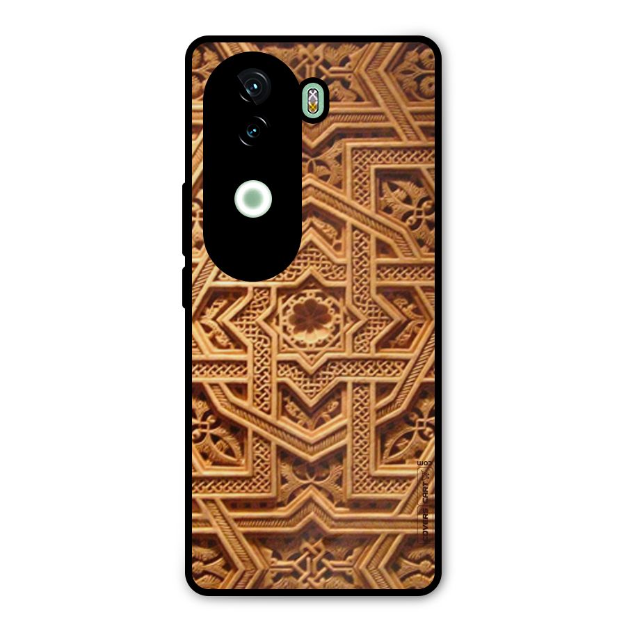 Archaic Wall Metal Back Case for iQOO Z9s