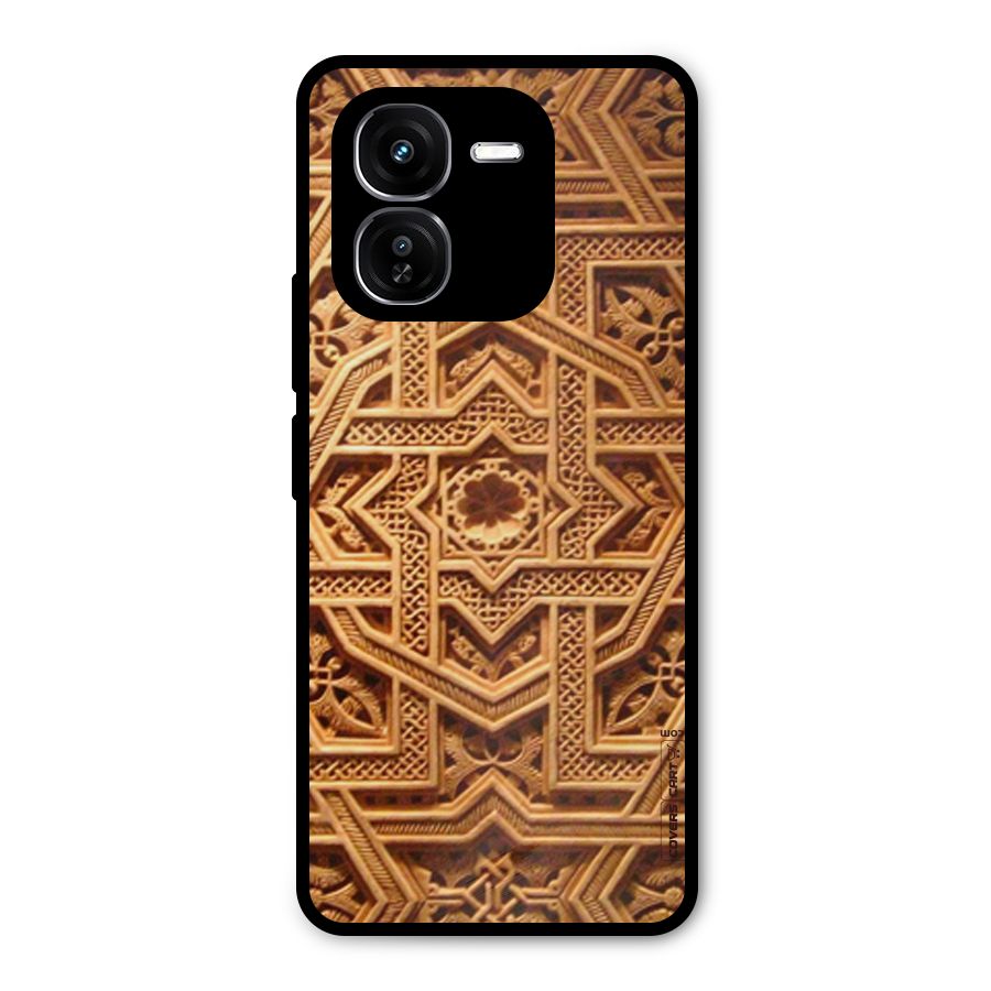 Archaic Wall Metal Back Case for iQOO Z9x