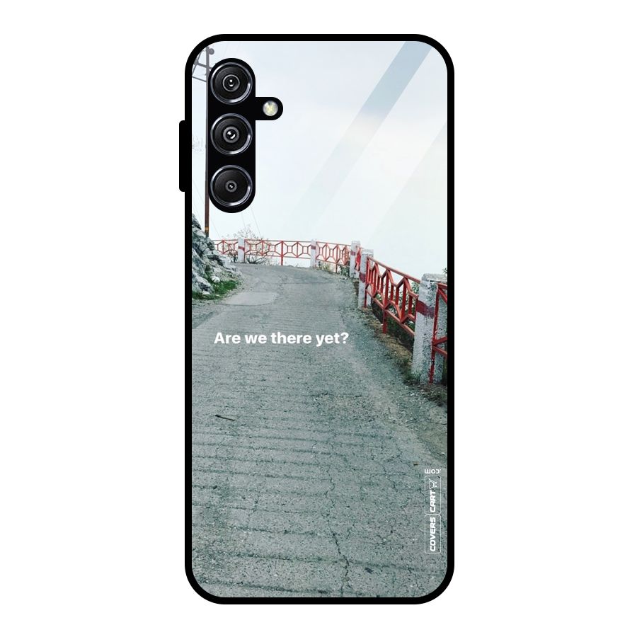 Are We There Yet Glass Back Case for Galaxy M34 5G