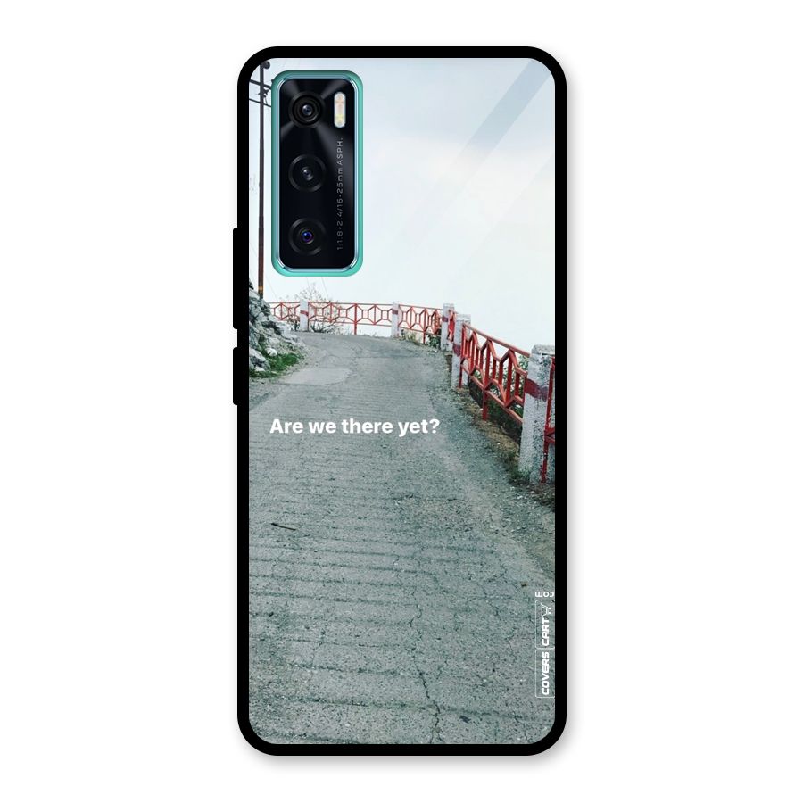 Are We There Yet Glass Back Case for Vivo V20 SE