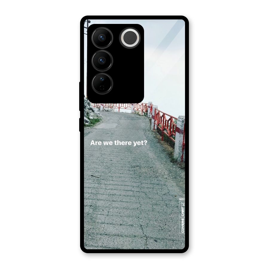 Are We There Yet Glass Back Case for Vivo V27 Pro