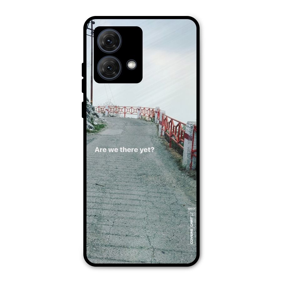 Are We There Yet Metal Back Case for Moto G84
