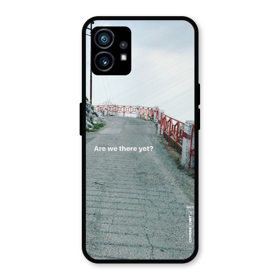 Are We There Yet Metal Back Case for Nothing Phone 1