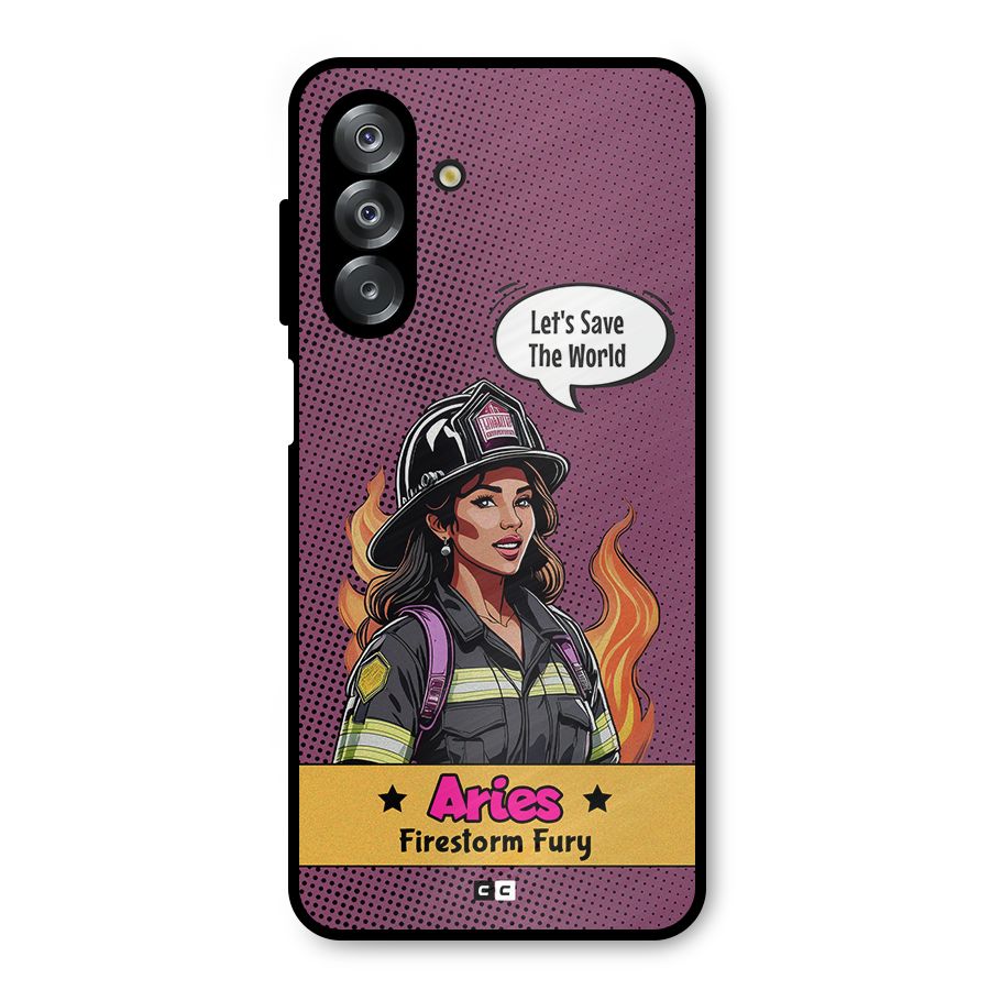Aries Fury Metal Back Case for Galaxy A26