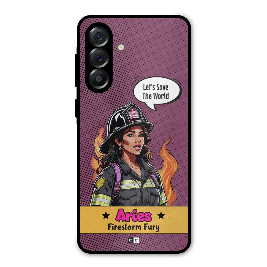 Aries Fury Metal Back Case for Galaxy A56