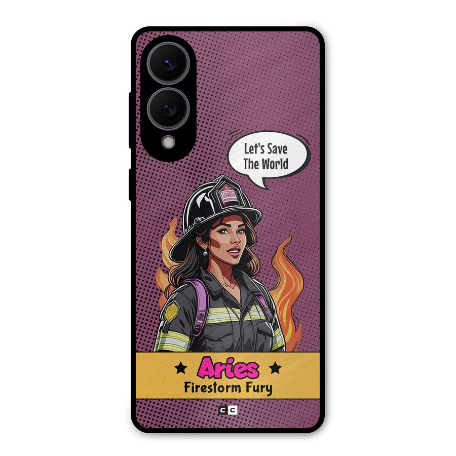 Aries Fury Metal Back Case for Galaxy S25 Edge