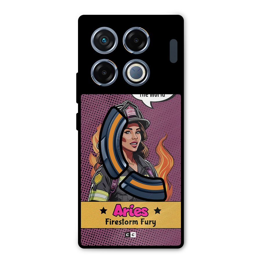Aries Fury Metal Back Case for Infinix GT 20 Pro