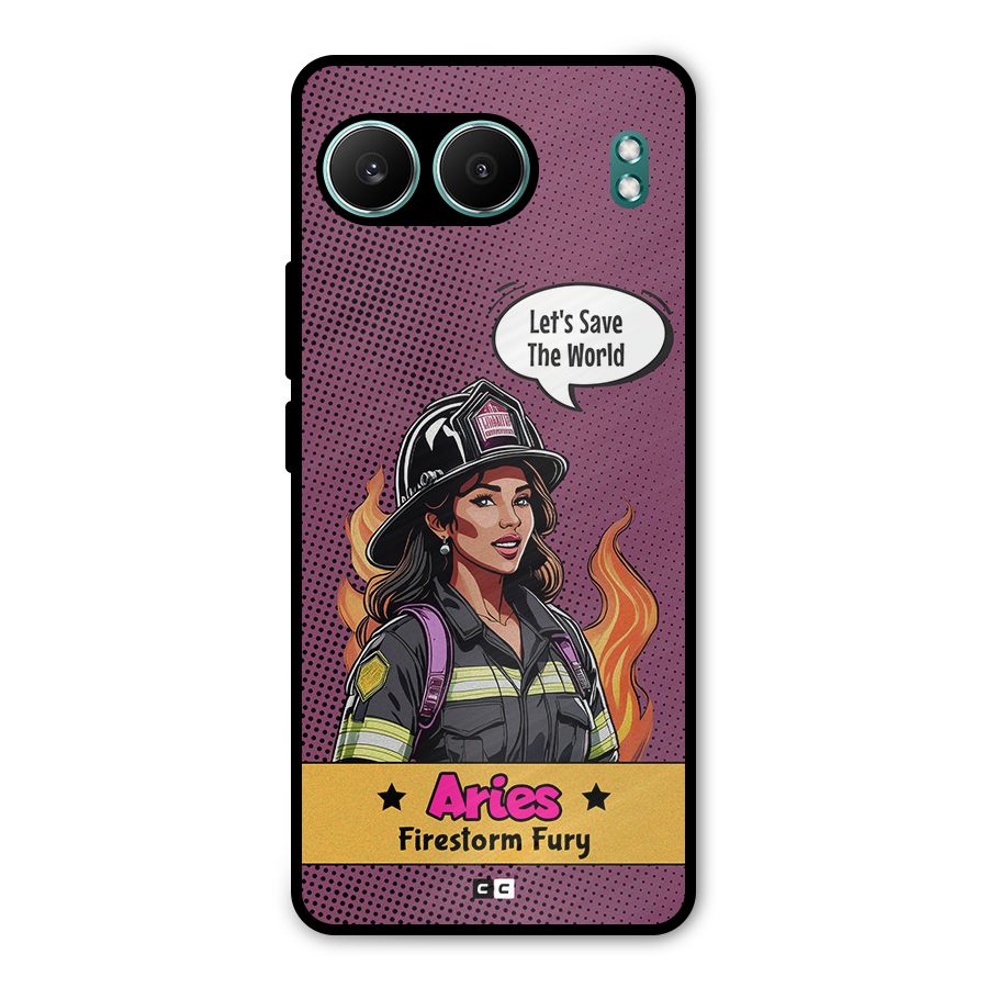 Aries Fury Metal Back Case for OnePlus Nord 4