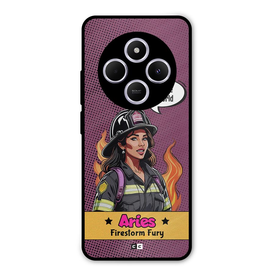 Aries Fury Metal Back Case for Redmi A4