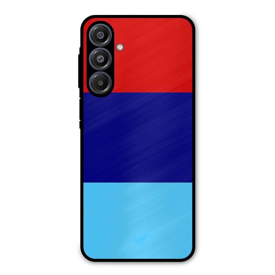 Armed Forces Stripes Metal Back Case for Galaxy A16 5G
