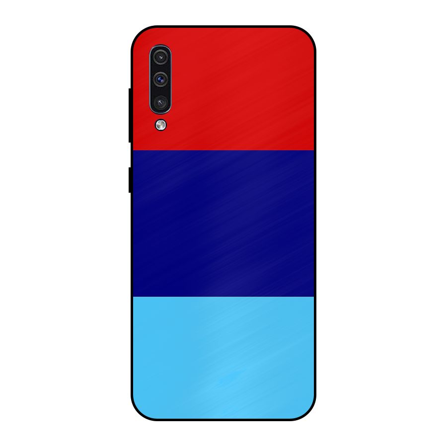 Armed Forces Stripes Metal Back Case for Galaxy A30s