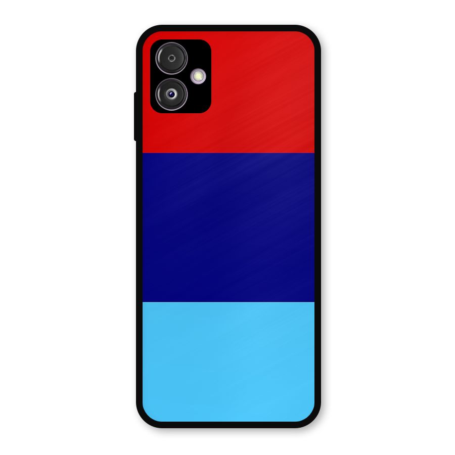 Armed Forces Stripes Metal Back Case for Galaxy F14
