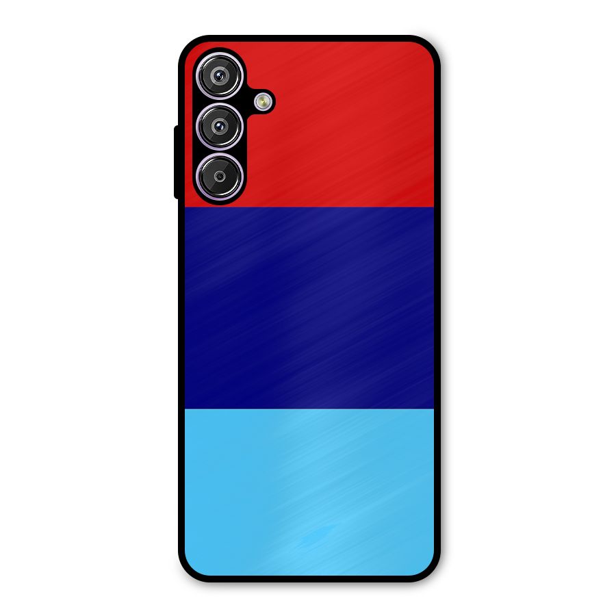 Armed Forces Stripes Metal Back Case for Galaxy F15