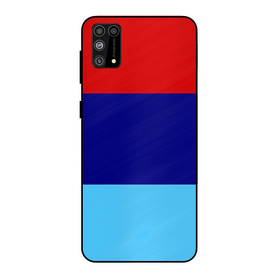 Armed Forces Stripes Metal Back Case for Galaxy F41