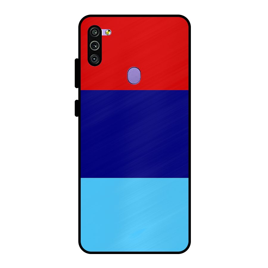 Armed Forces Stripes Metal Back Case for Galaxy M11