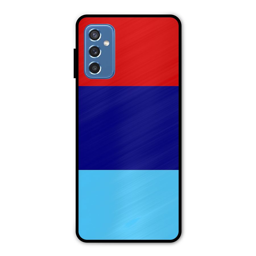 Armed Forces Stripes Metal Back Case for Galaxy M52 5G