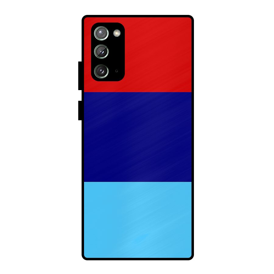 Armed Forces Stripes Metal Back Case for Galaxy Note 20