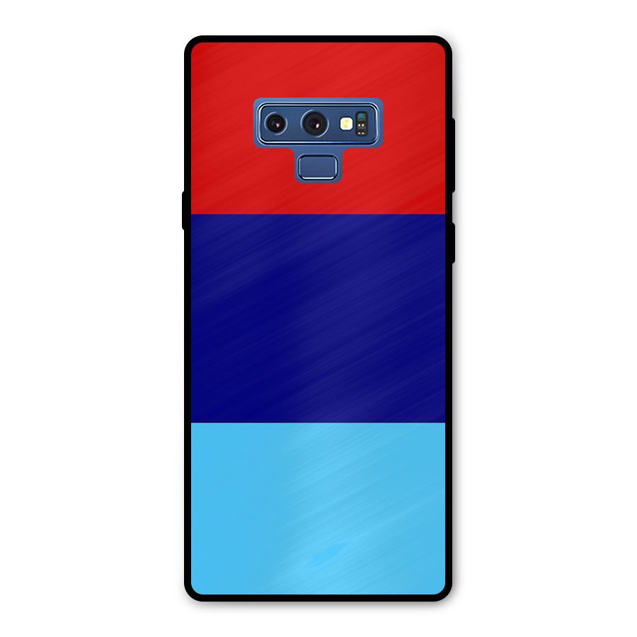 Armed Forces Stripes Metal Back Case for Galaxy Note 9