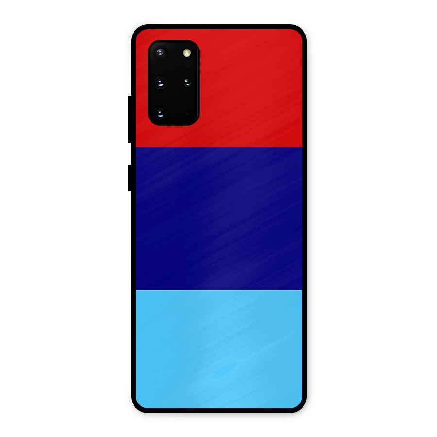 Armed Forces Stripes Metal Back Case for Galaxy S20 Plus