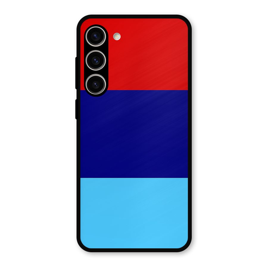 Armed Forces Stripes Metal Back Case for Galaxy S23 Plus