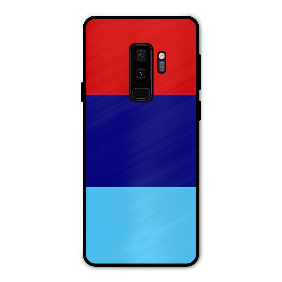 Armed Forces Stripes Metal Back Case for Galaxy S9 Plus