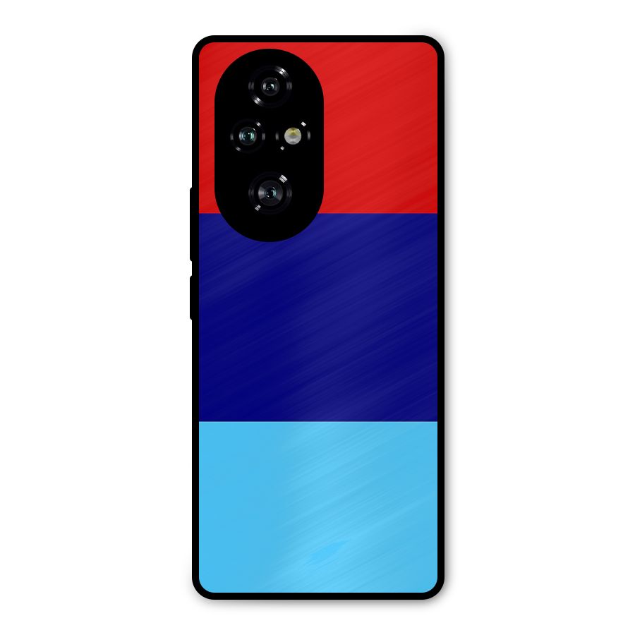 Armed Forces Stripes Metal Back Case for Honor 200 Pro