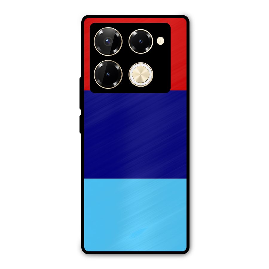 Armed Forces Stripes Metal Back Case for Infinix Note 40 Pro Plus