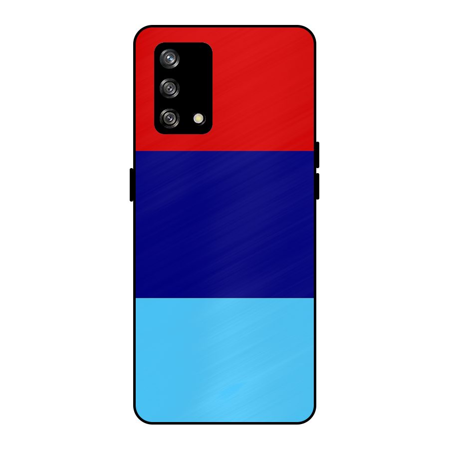 Armed Forces Stripes Metal Back Case for Oppo F19